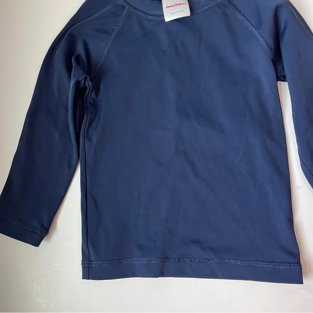 Hanna Andersson Toddler Navy Rashguard Sunshirt